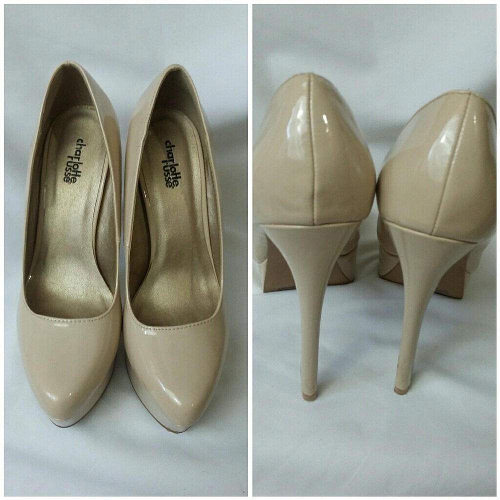 CHARLOTTE RUSSE Pin Up Style Pumps - Picture 2 of 6